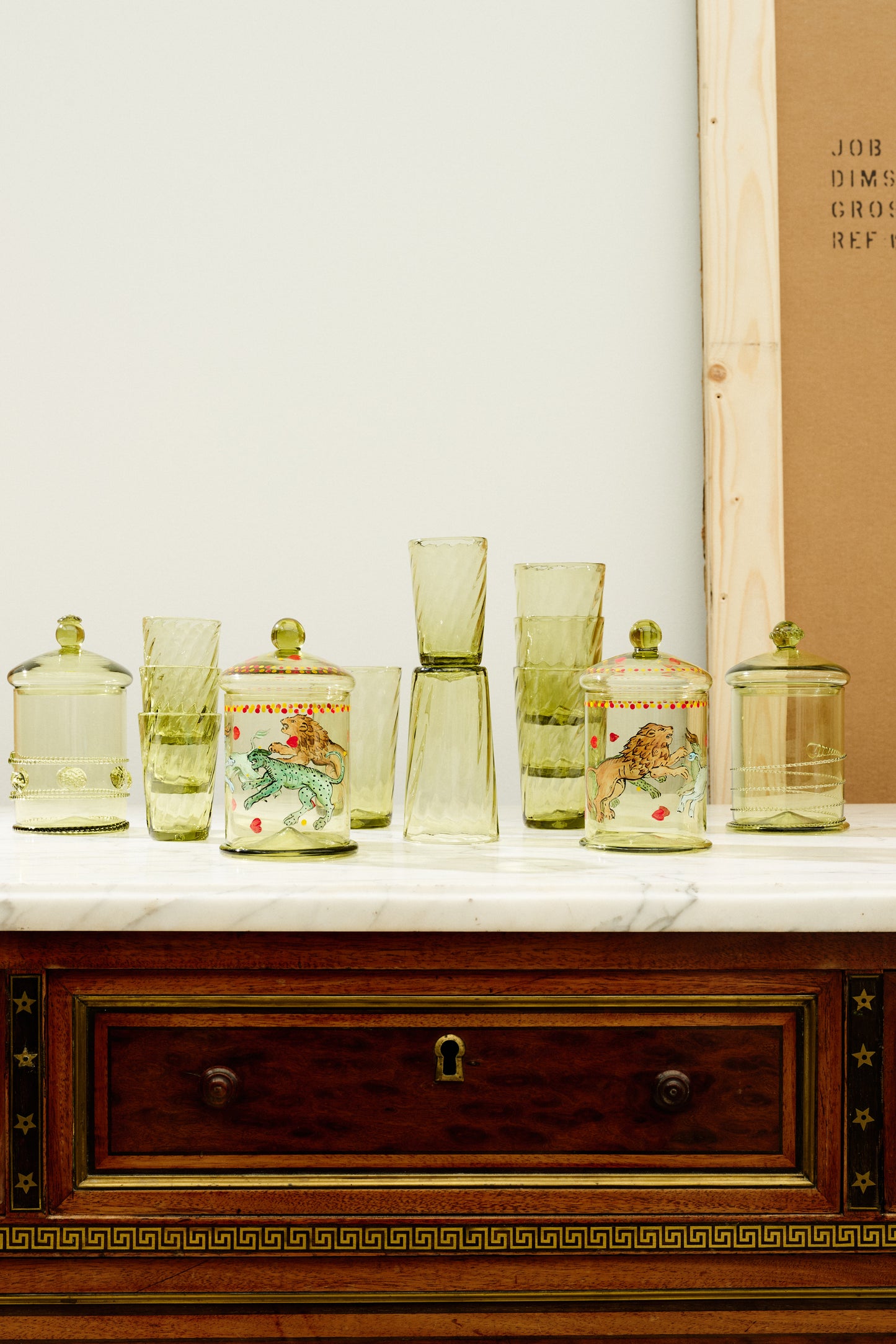 Karl Glass Small - Set of Four