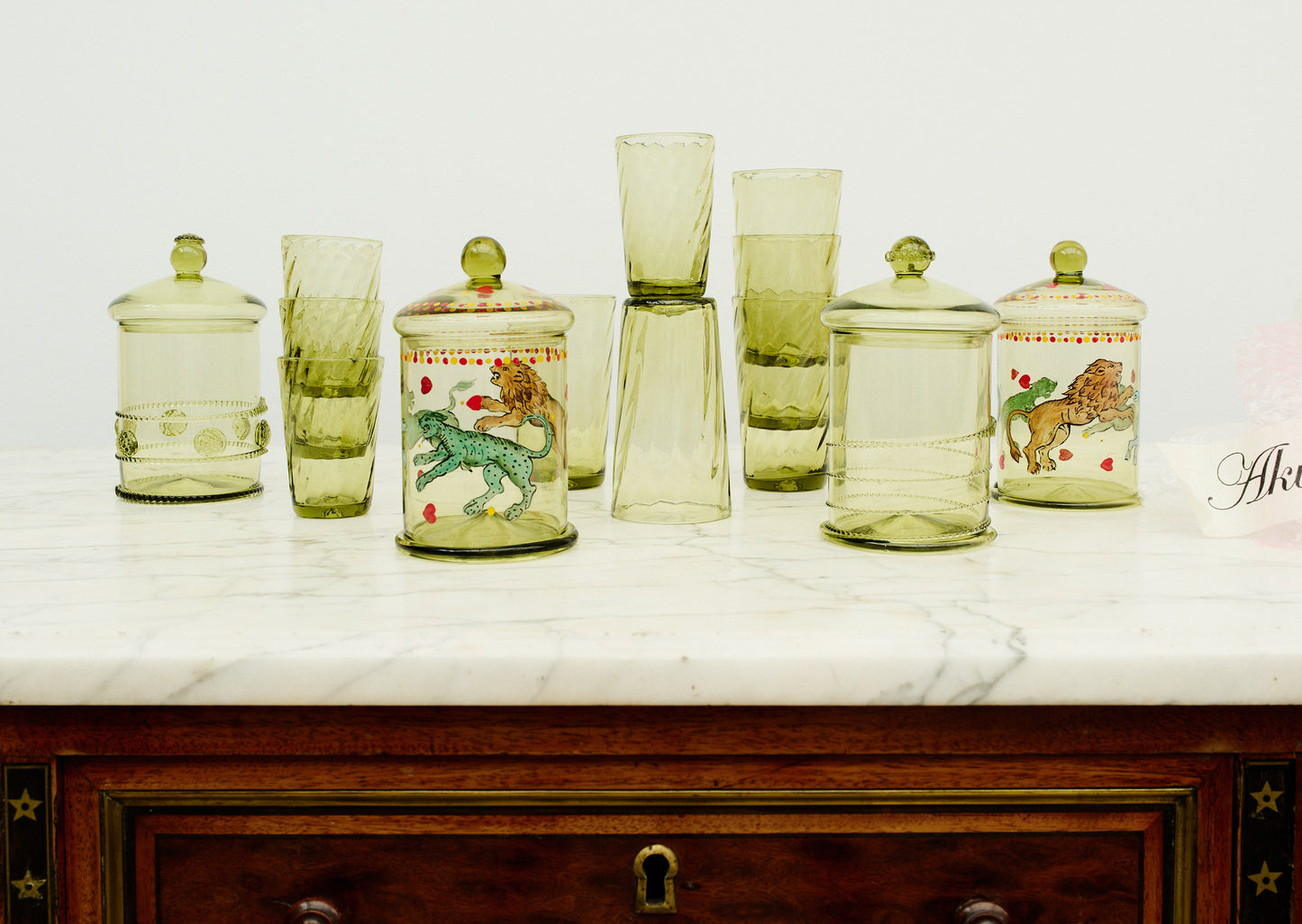 Karl Glass Small - Set of Four