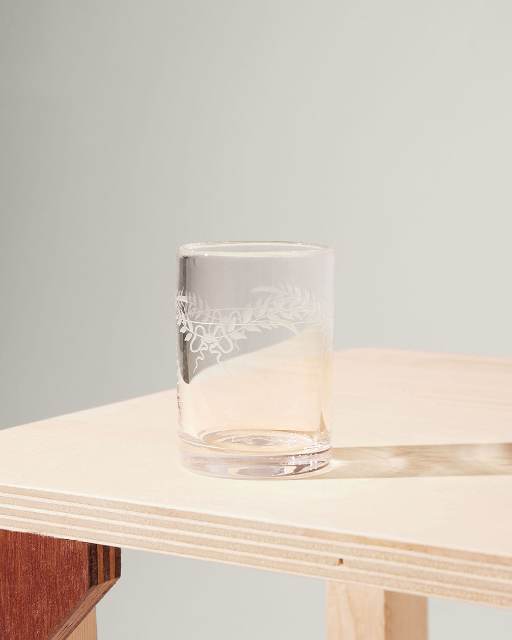 Akua Objects Glassware. Mouth blown and handmade Bohemian Glassware. Made in Bohemia. Add poetry to your table with Barbro water glasses. These contemporary interpreted glasses have been mouth blown with patterns added afterwards, patiently engraved by a master’s hand.