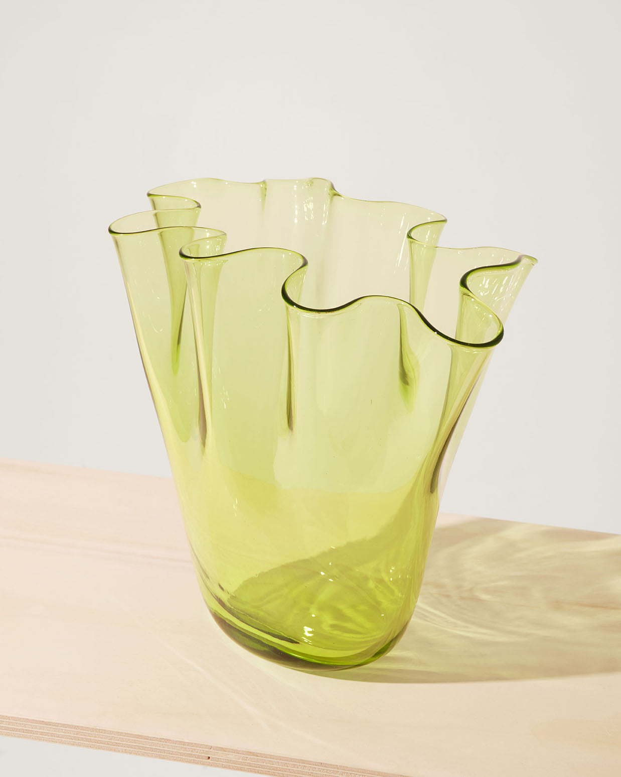 Akua Objects Glassware. Mouth blown and handmade Venetian Glassware. Made in Murano. Venetian glass has been produced in Venice, typically on the island of Murano since the 13th century. Today, Murano is well known for its production of ornate distinctive, and high-quality art glass. Michele is Akua Objects' most Venetian inspired collection. All objects are original creations made strictly by hand by expert artisans, according to the ancient Murano tradition.