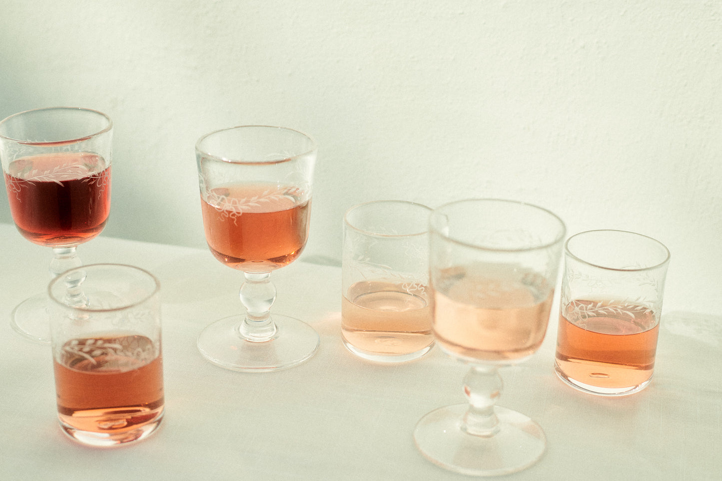 Akua Objects Glassware. Mouth blown and handmade Bohemian Glassware. Made in Bohemia. Add poetry to your table with Barbro water glasses. These contemporary interpreted glasses have been mouth blown with patterns added afterwards, patiently engraved by a master’s hand.