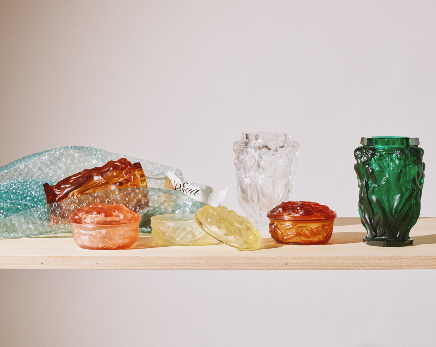 Akua Objects Glassware. Mouth blown and handmade Bohemian Glassware. Made in Bohemia. The Michael Vase. The historical country of central Europe, Bohemia, became famous for its decorative glassware during the Renaissance, and hereafter earned international reputation for its high baroque style. Today, Bohemian glass are desired collection pieces to many antique collectors. The Michael collection embraces women as a source of inspiration.