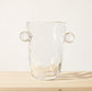 Akua Objects Glassware. Mouth blown and handmade Bohemian Glassware. Made in Bohemia. The Oliver vase is named after friend and muse of Akua Objects, Oliver Fussing. Different shapes meet and create a sculptural silhouette. The Oliver vase could have been born during the art deco period and act as a contemporary piece in Akua Object’s poetic universe. It takes four people to create each Oliver vase.