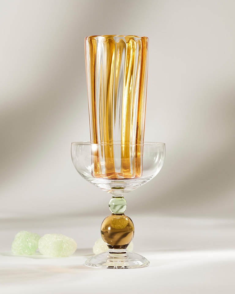 Noam Champagne Glass - Set of four