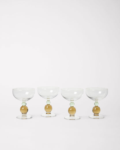 Noam Champagne Glass - Set of four