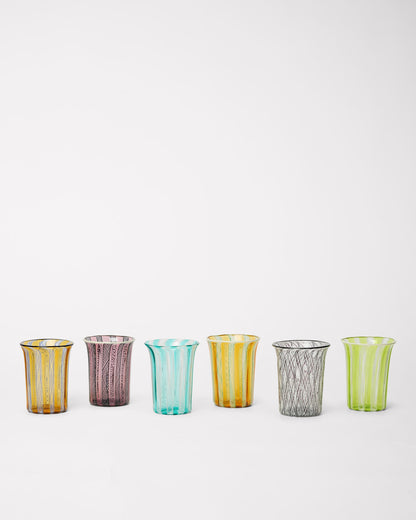 Clara Glass - Set of six