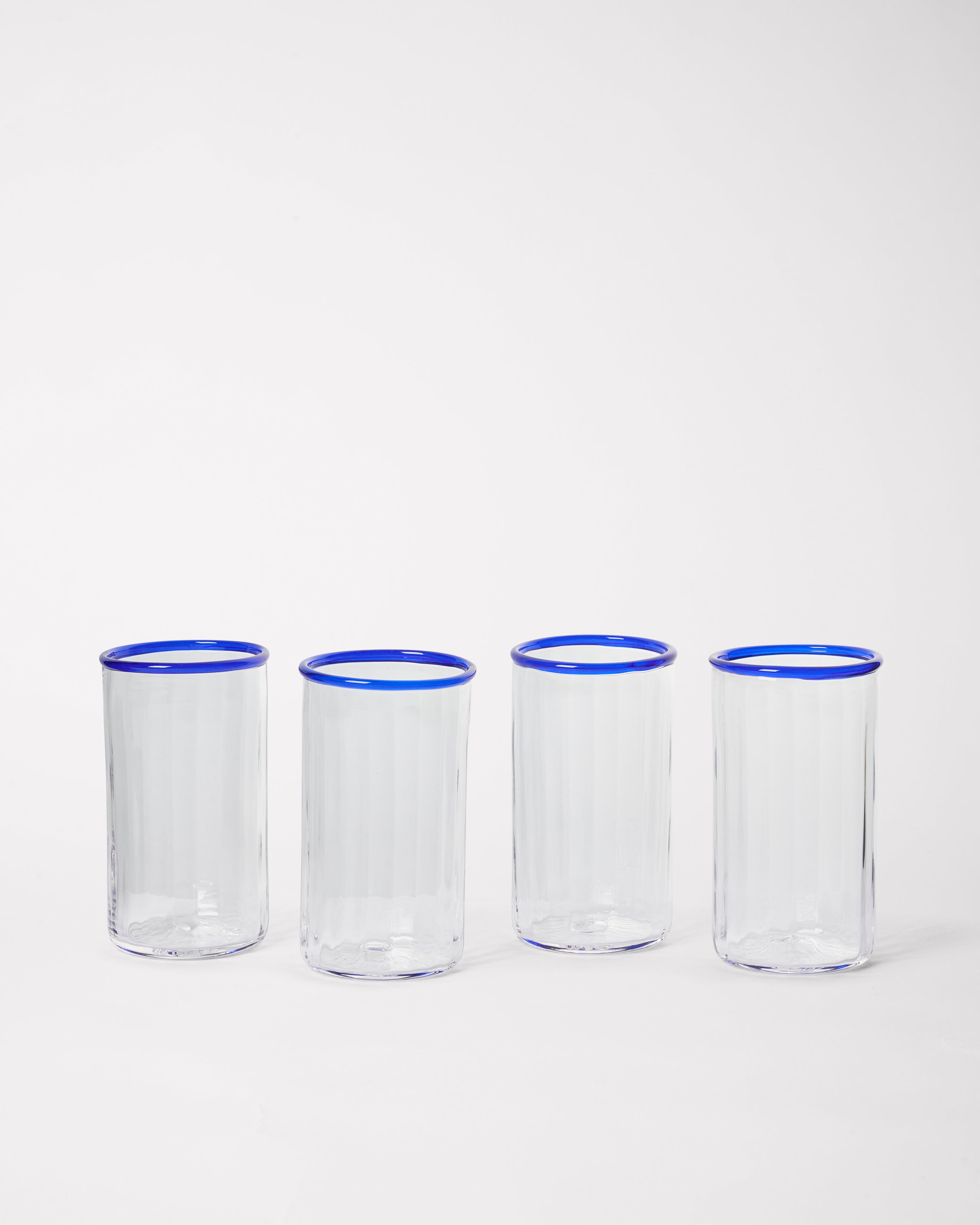 Explore a set of large mouth-blown and handmade Bohemian Peter Glasses ...
