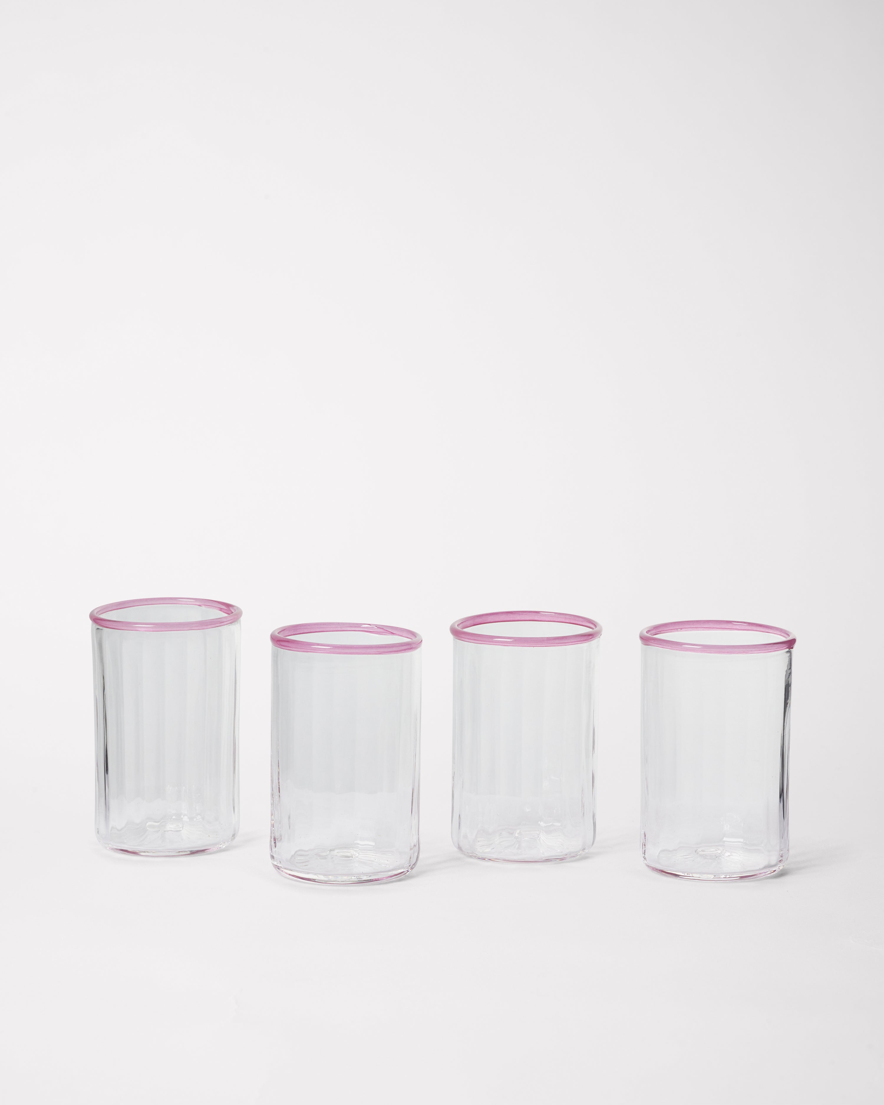 Explore a set of mouth-blown and handmade Bohemian Peter Glasses from ...