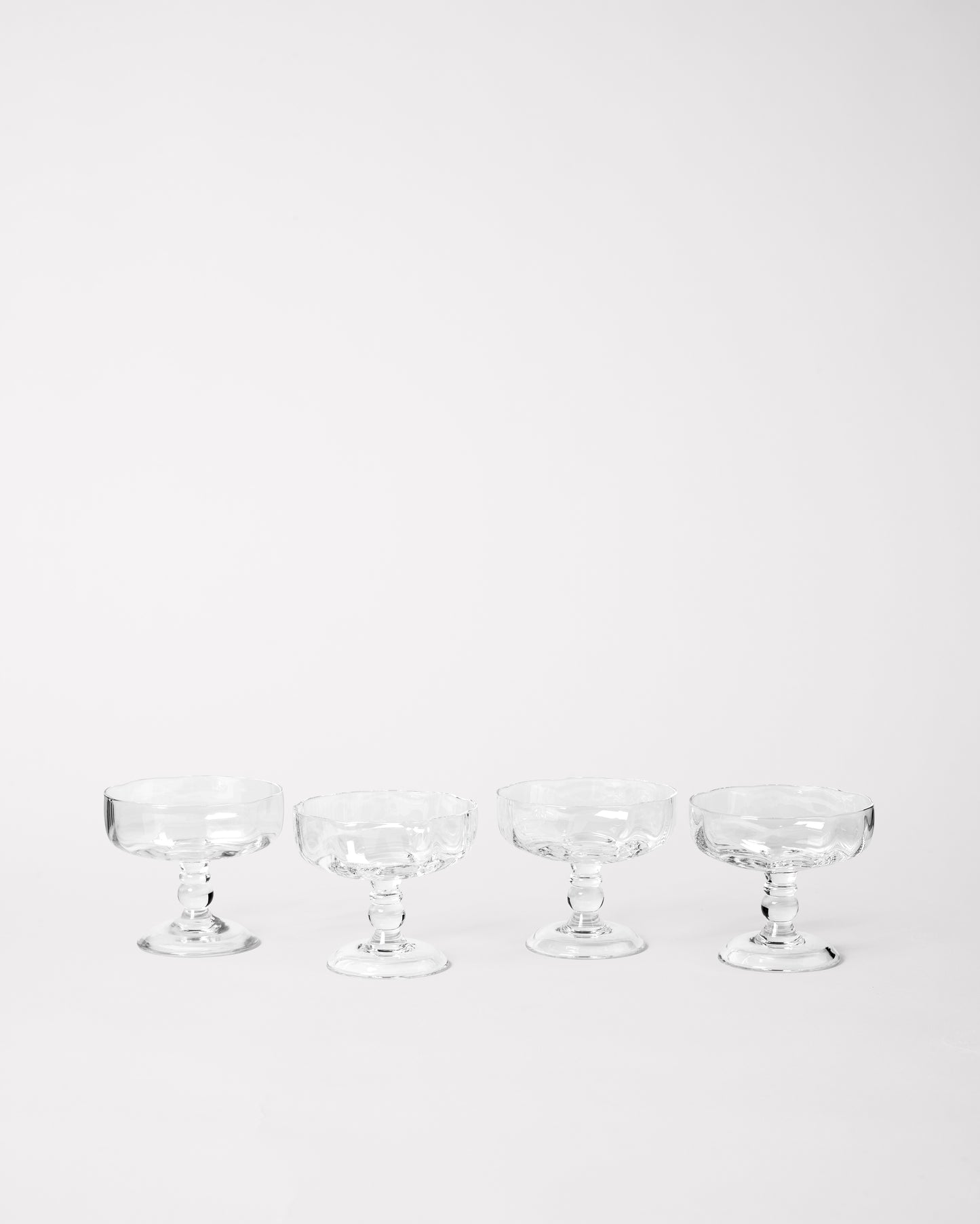 Alban Champagne Glass Archive - Set of Four